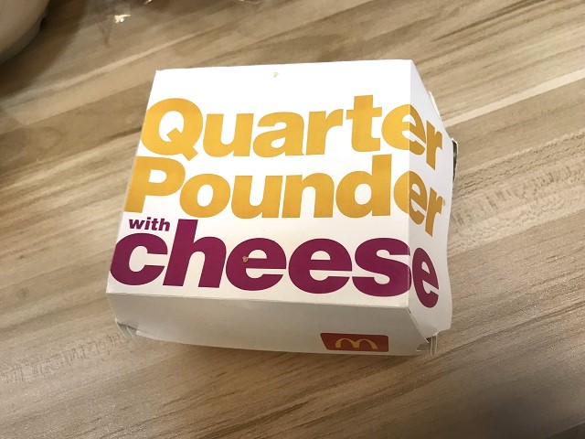 Quarter Pounder with cheese